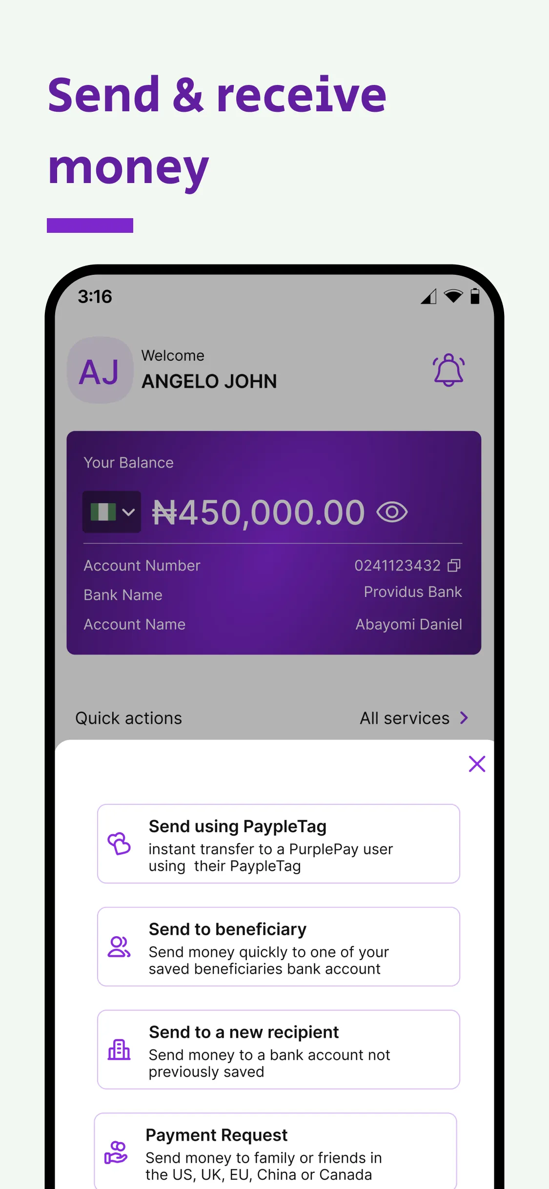 PurplePay | Indus Appstore | Screenshot