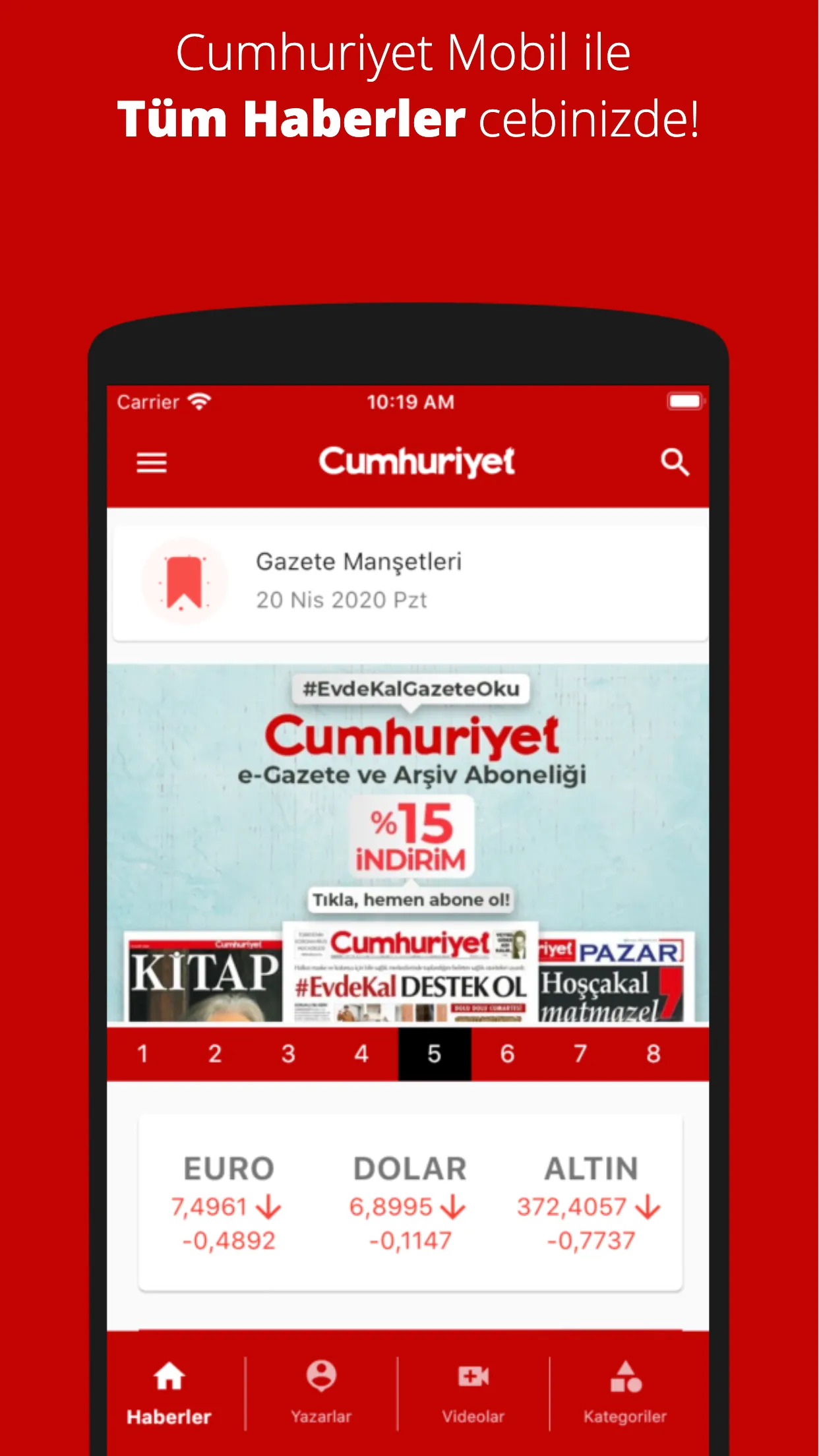 Cumhuriyet | Indus Appstore | Screenshot