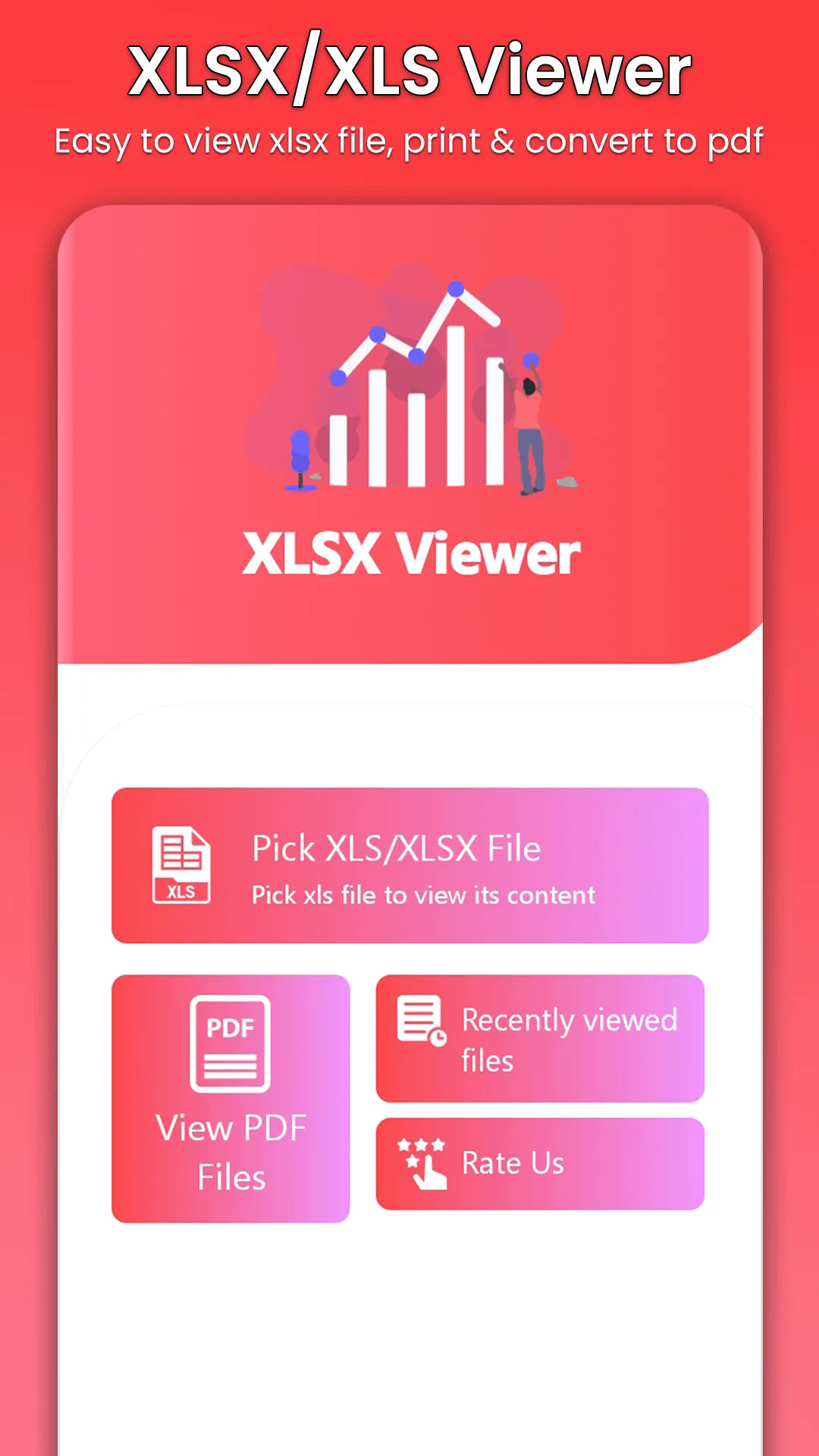 XLSX Viewer: XLSX to PDF | Indus Appstore | Screenshot