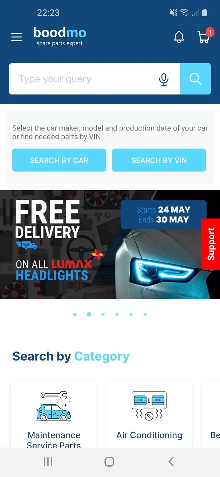 boodmo - Spare Parts Expert | Indus Appstore | Screenshot