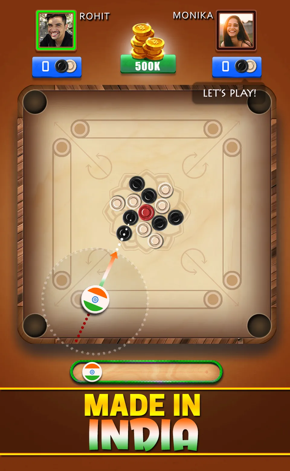 Carrom Club: Carrom Board Game | Indus Appstore | Screenshot