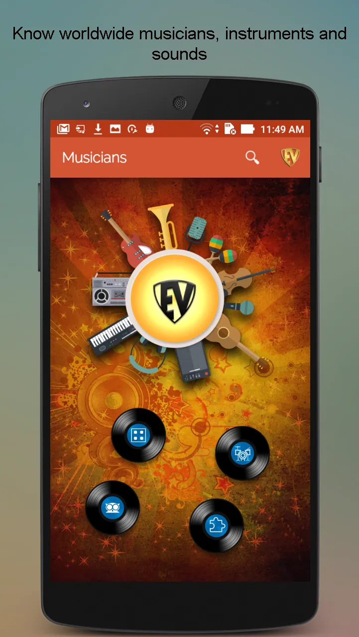 Musicians & Musical Instrument | Indus Appstore | Screenshot