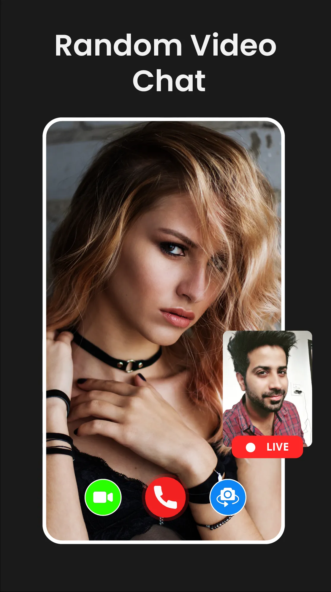 Indian girl video calling live | Indus Appstore | Screenshot