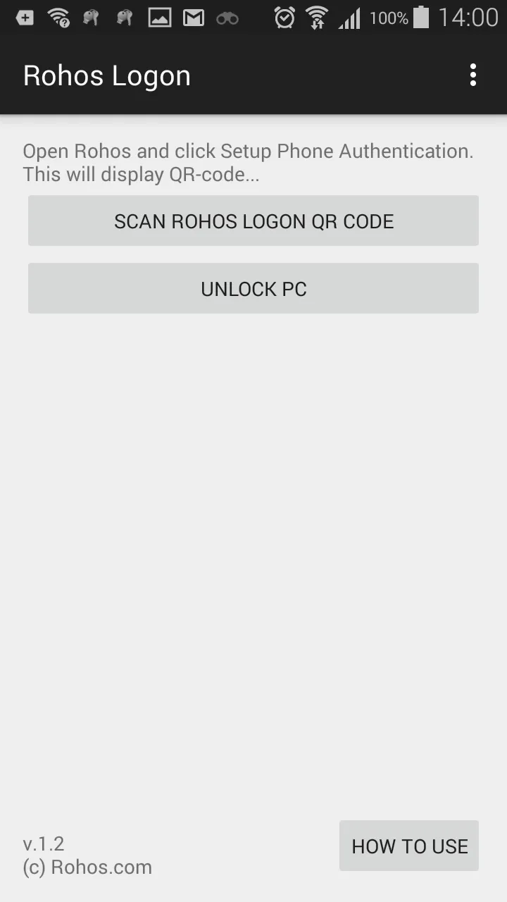 Rohos Logon Key | Indus Appstore | Screenshot