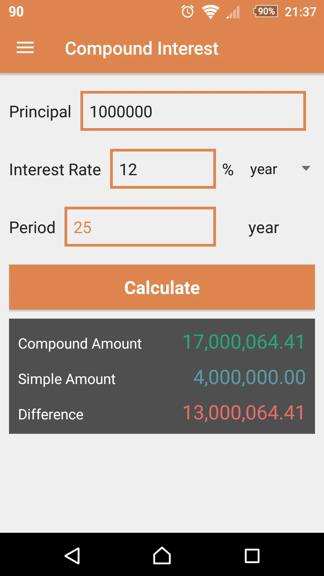 Compound Interest | Indus Appstore | Screenshot