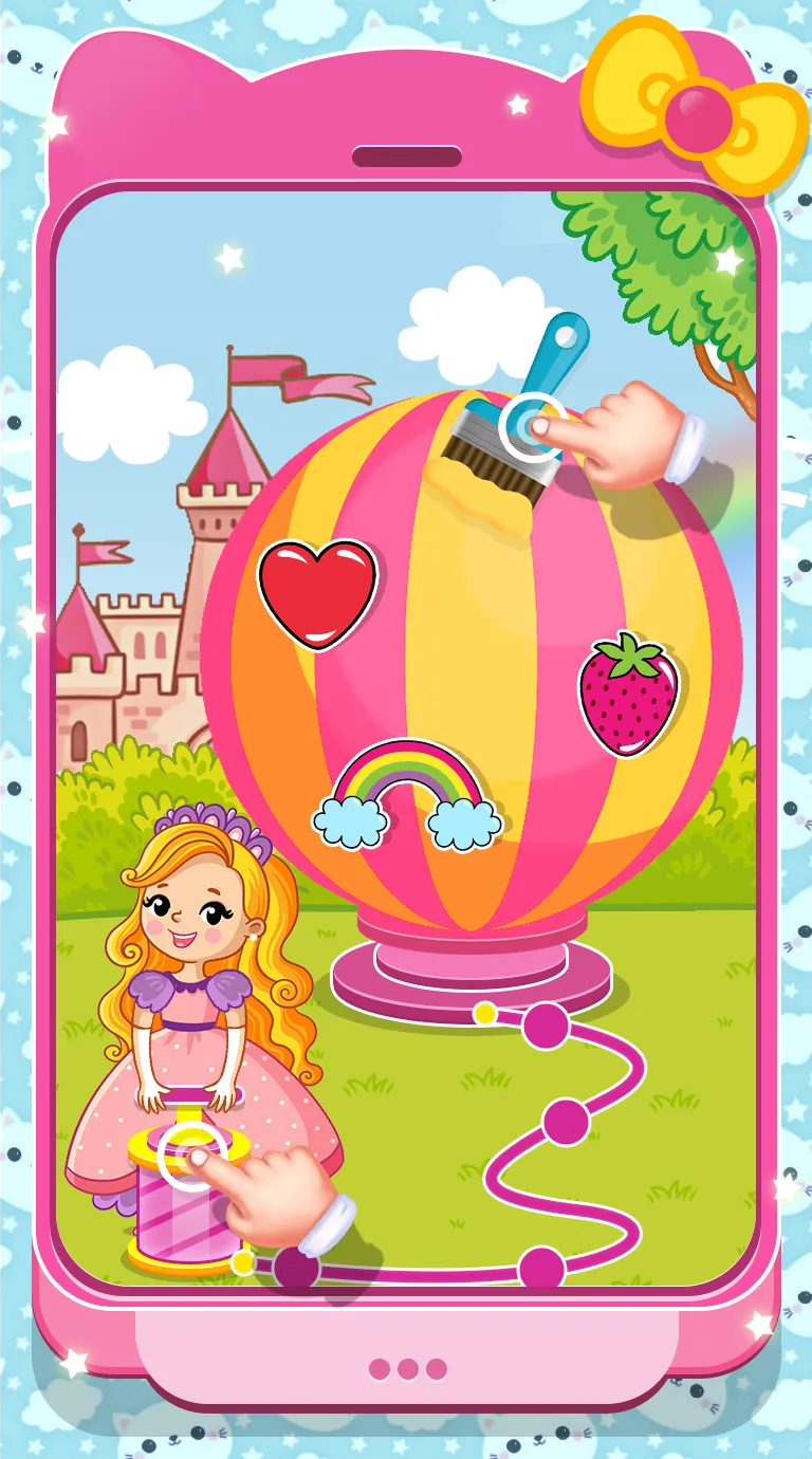 Girly Baby Phone For Toddlers | Indus Appstore | Screenshot