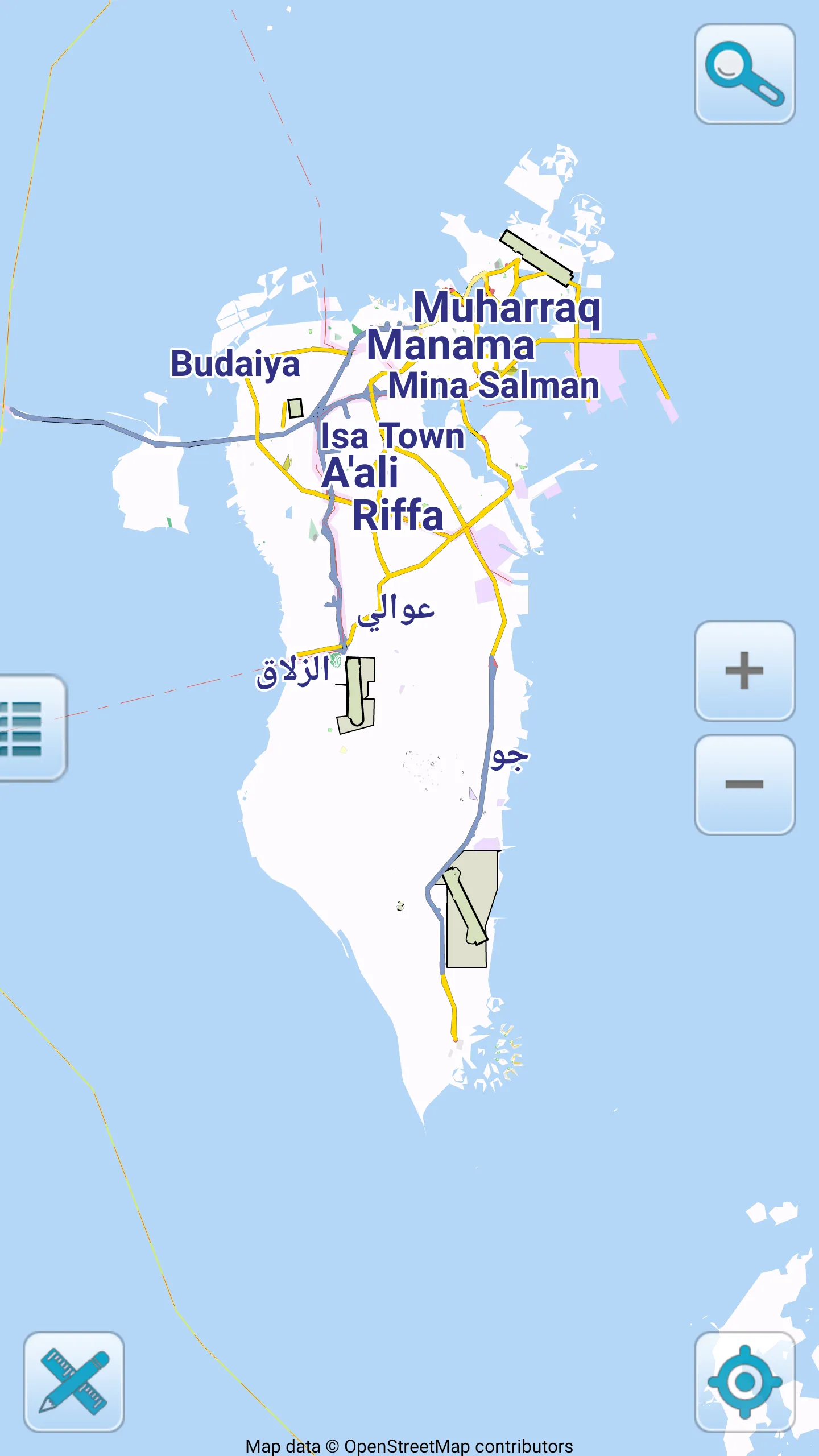 Map of Bahrain offline | Indus Appstore | Screenshot