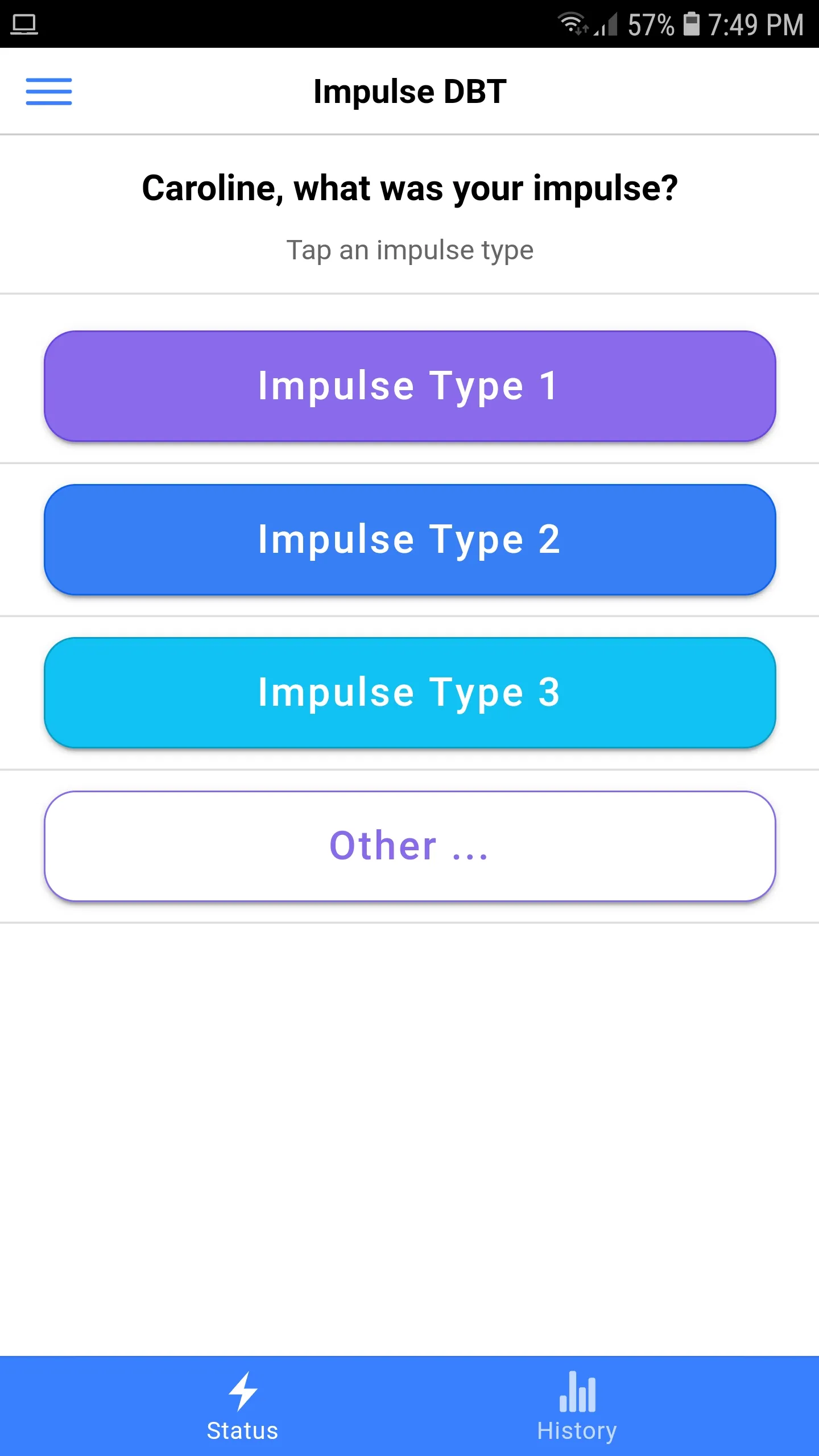 Impulse DBT | Indus Appstore | Screenshot