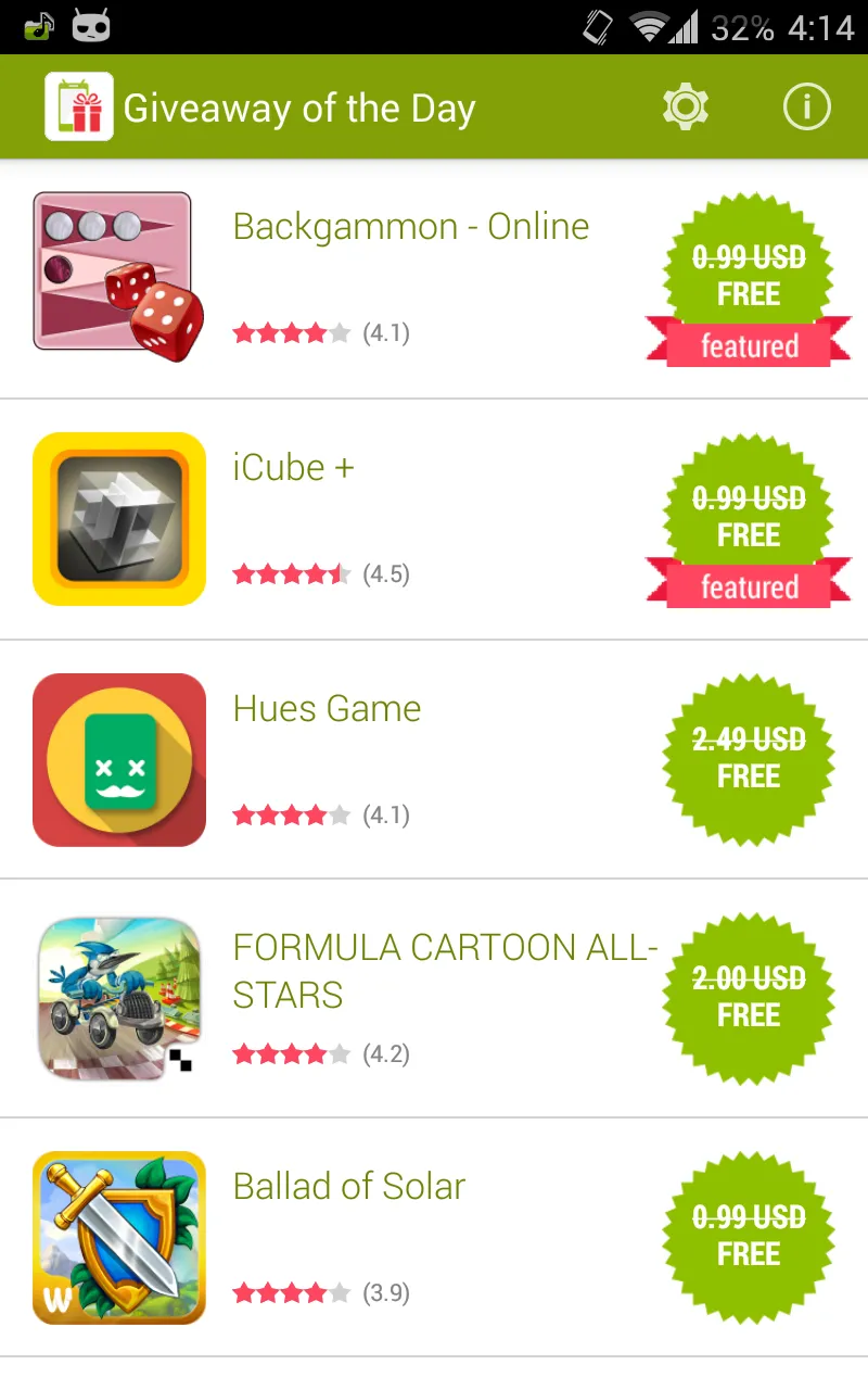 Giveaway of the Day | Indus Appstore | Screenshot