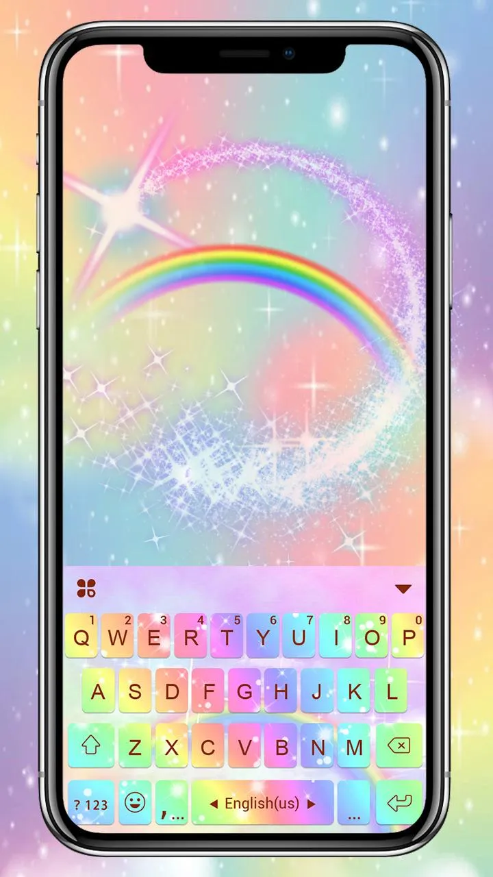 Galaxy Rainbow Theme | Indus Appstore | Screenshot