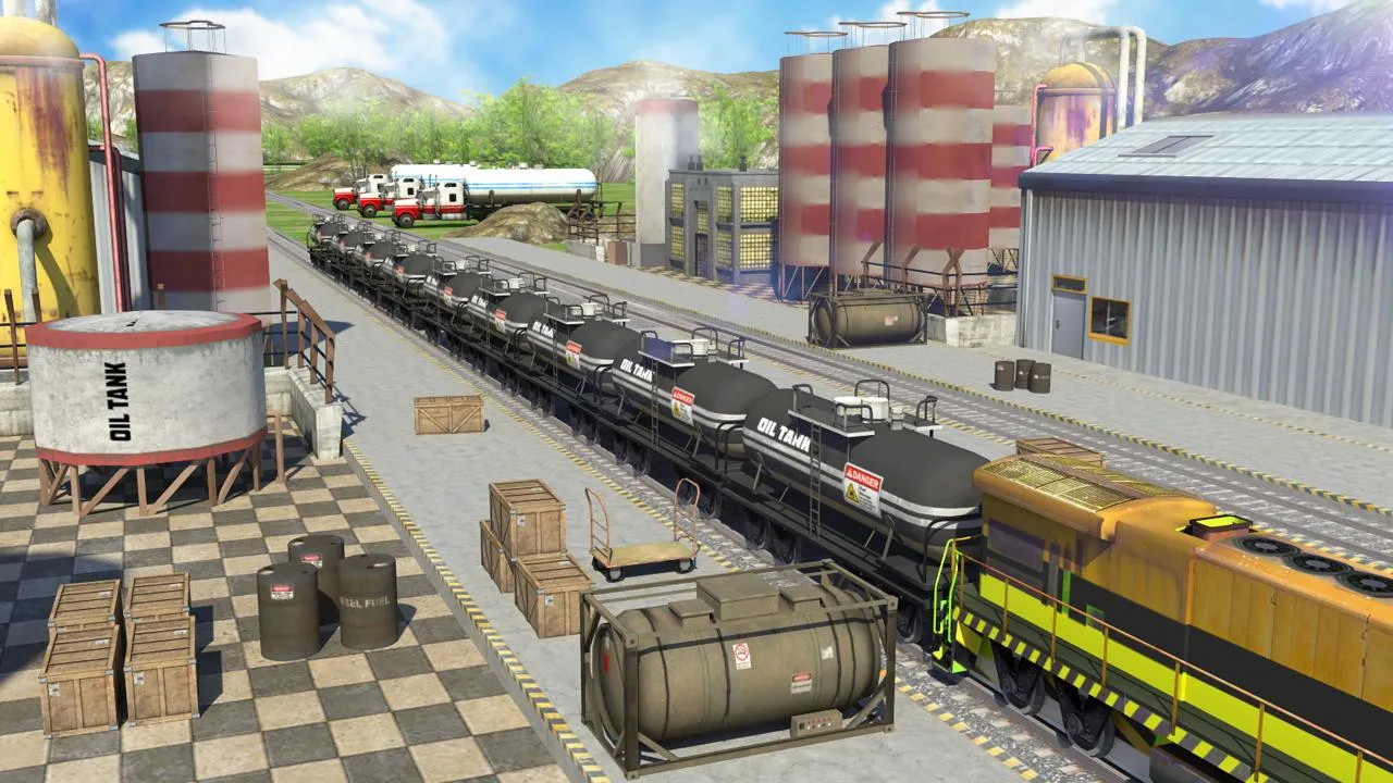 Oil Tanker Train Simulator | Indus Appstore | Screenshot