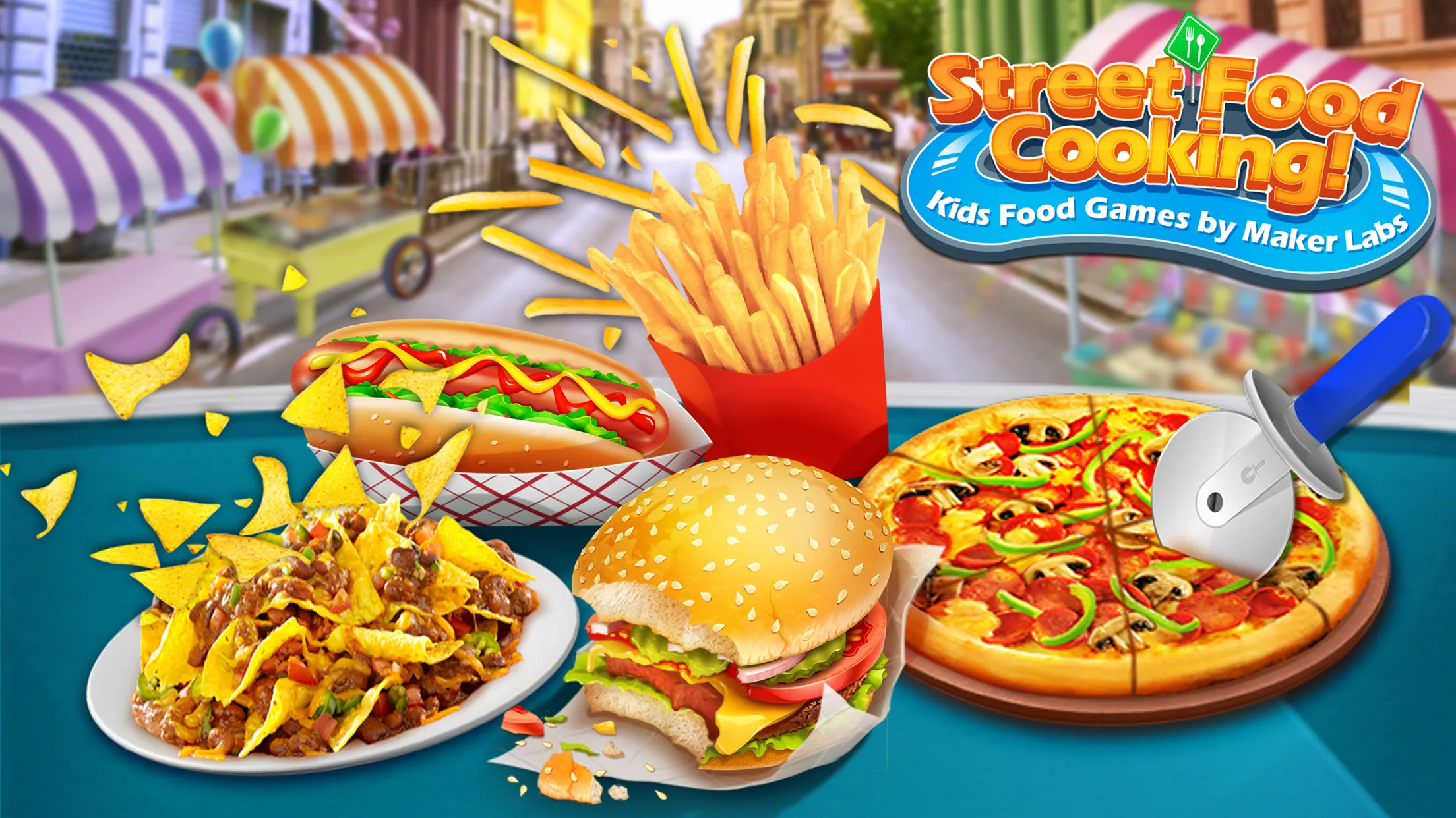 Street Food Cooking Games | Indus Appstore | Screenshot