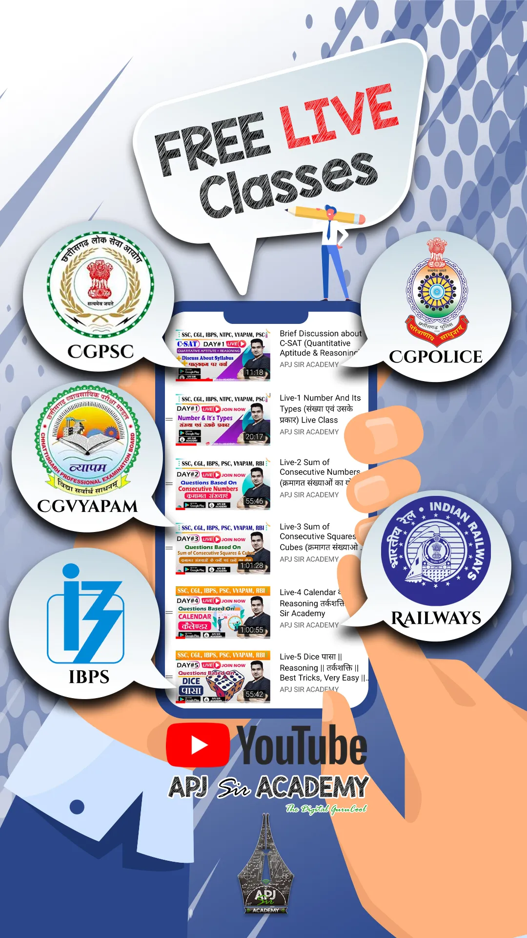 APJ Sir Academy-CGVYAPAM WALA | Indus Appstore | Screenshot