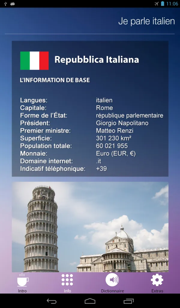 Je Parle ITALIEN - Audio Cours | Indus Appstore | Screenshot