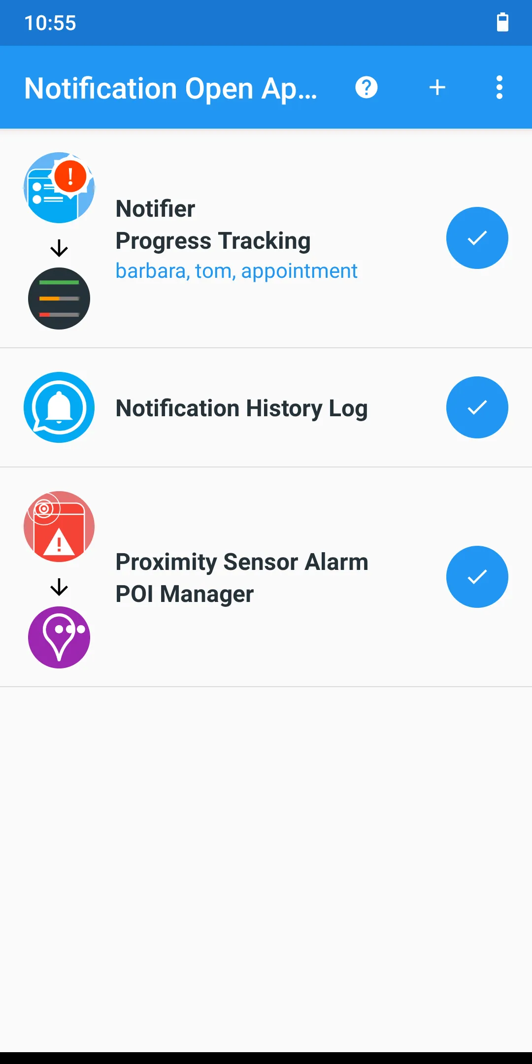 Notification Open App Manager | Indus Appstore | Screenshot