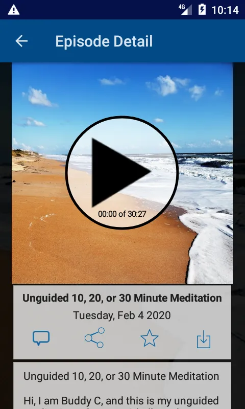 Sober Meditations and Recovery | Indus Appstore | Screenshot