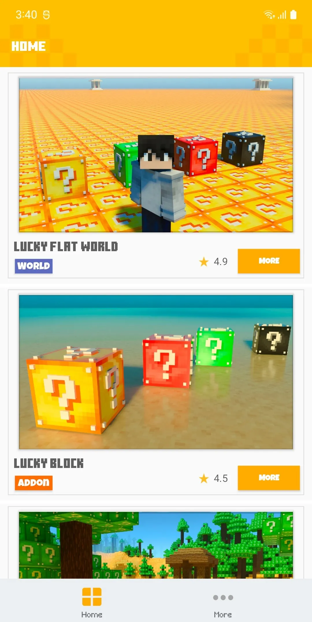 Lucky Addons for Minecraft PE | Indus Appstore | Screenshot