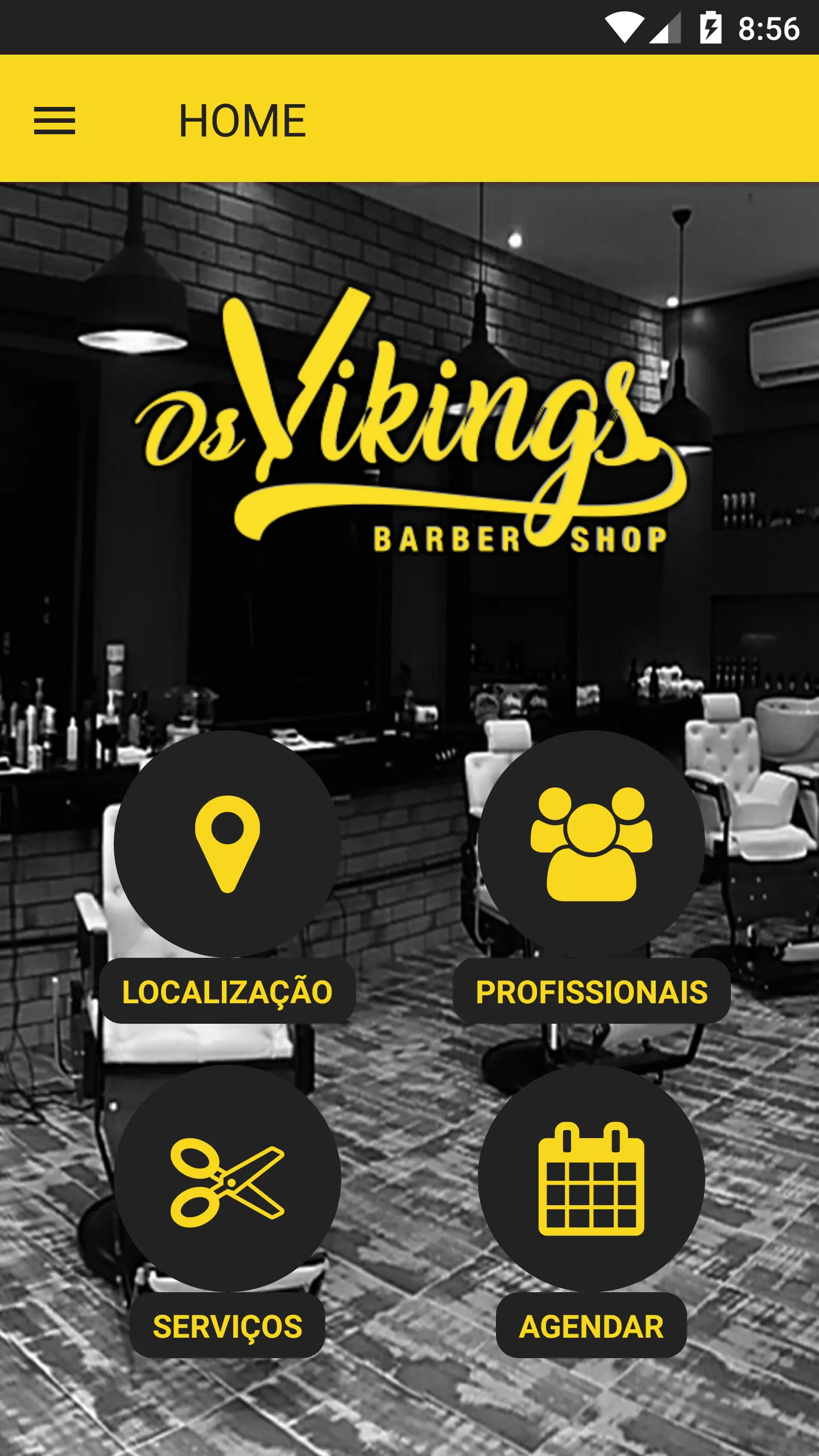 Os Vikings Barbershop | Indus Appstore | Screenshot