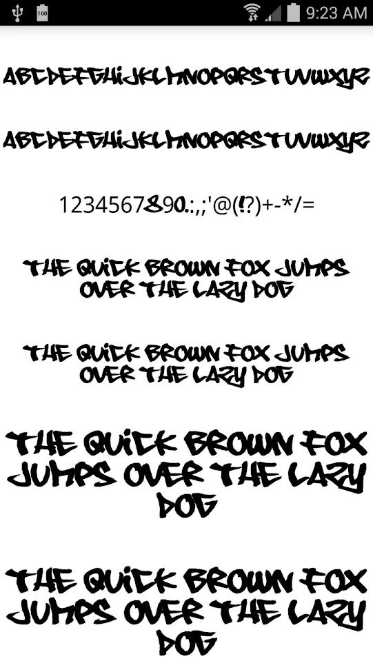 Graffiti Fonts Message Maker | Indus Appstore | Screenshot