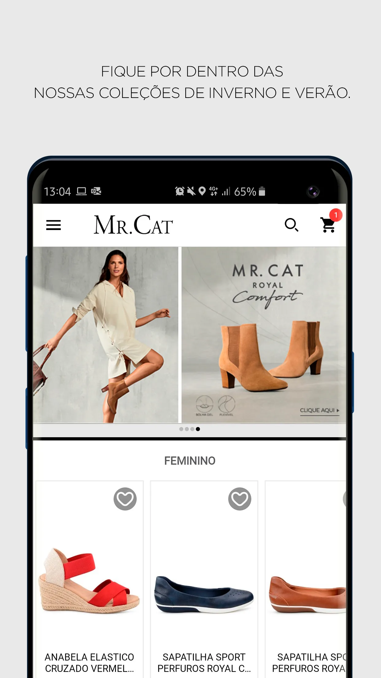 Mr.Cat - Compre Sapatos e Aces | Indus Appstore | Screenshot