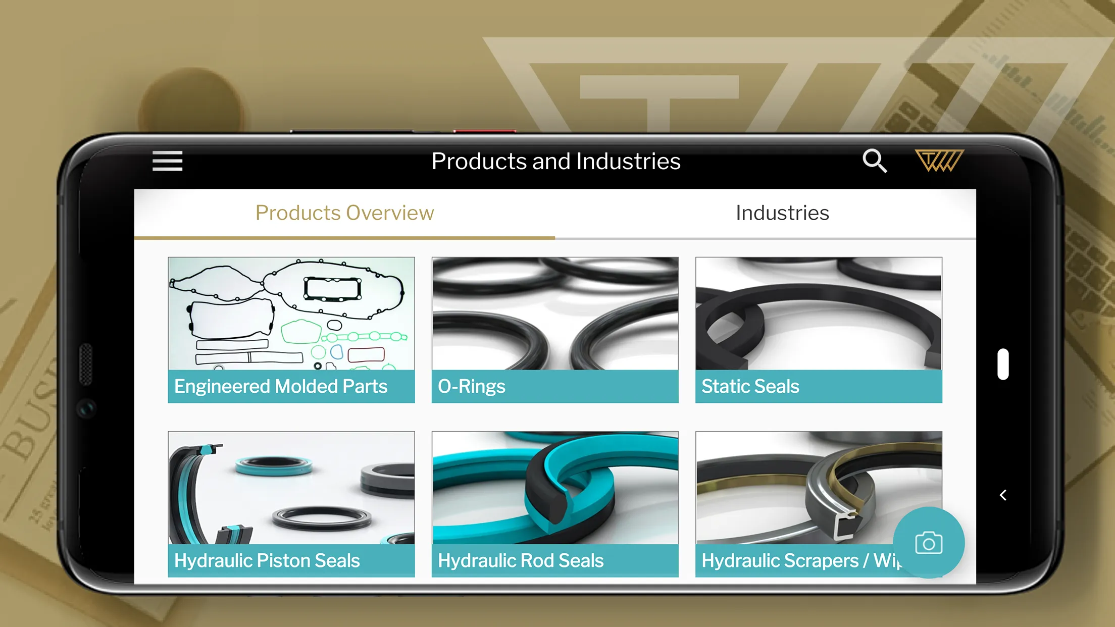 Product Range AR | Indus Appstore | Screenshot