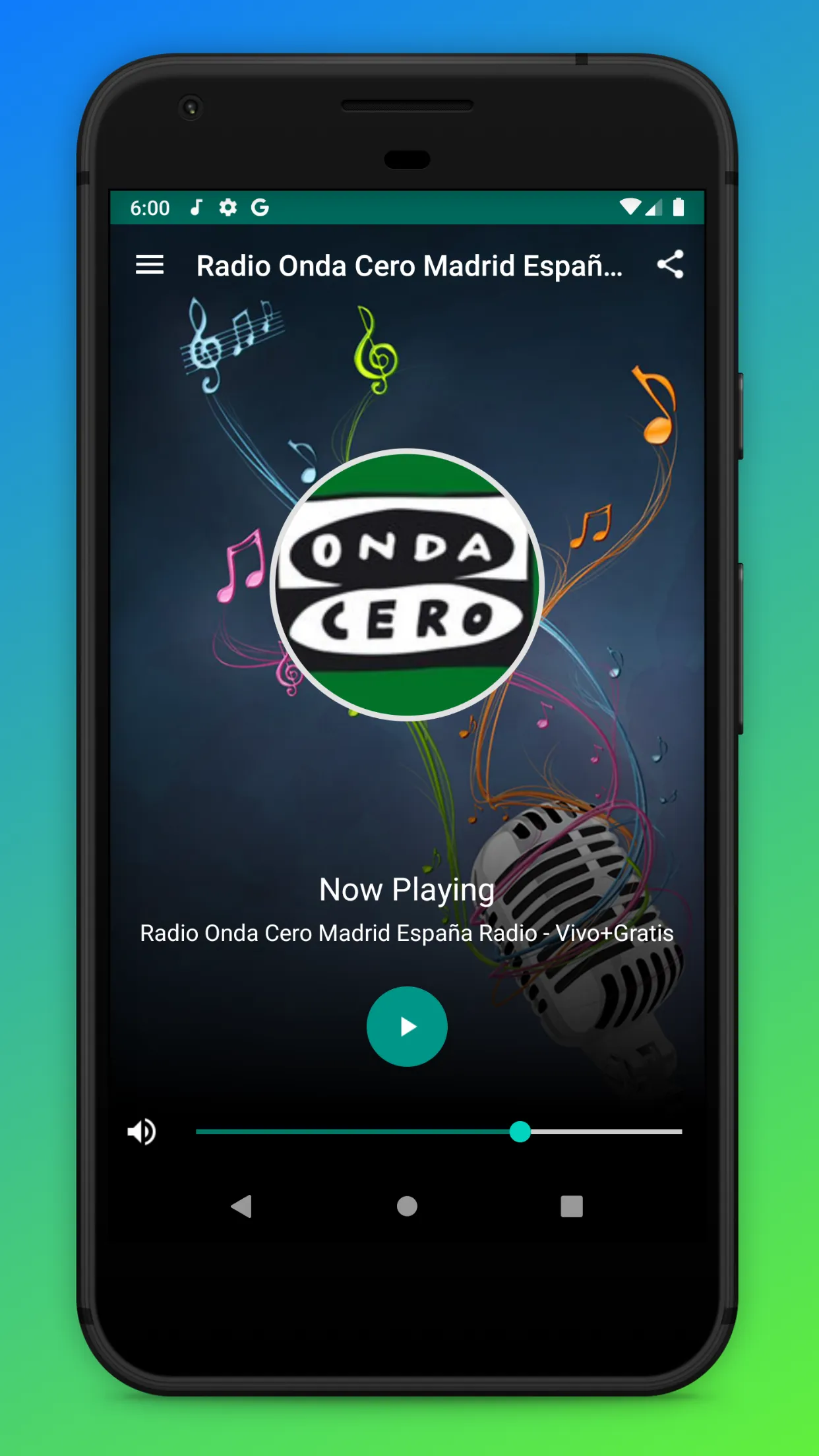 Radio Onda Cero España en Vivo | Indus Appstore | Screenshot