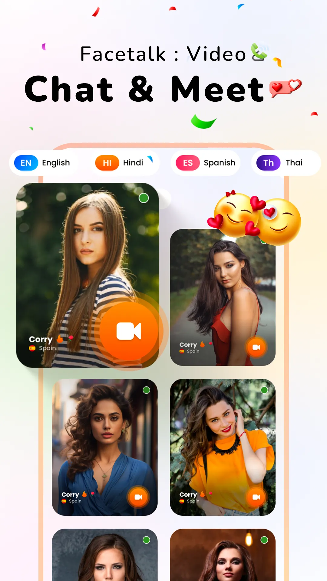 FaceTalk - Video Chat & Meet | Indus Appstore | Screenshot