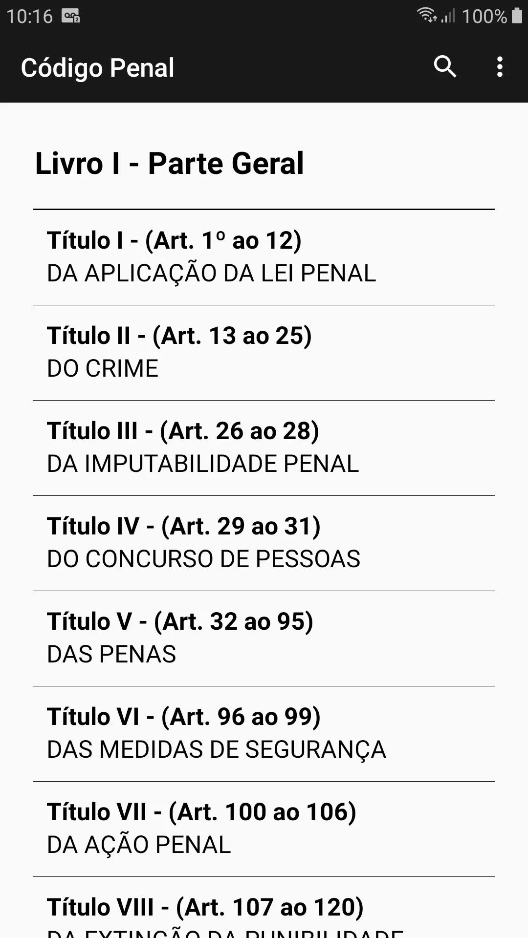 Código Penal 2024 | Indus Appstore | Screenshot