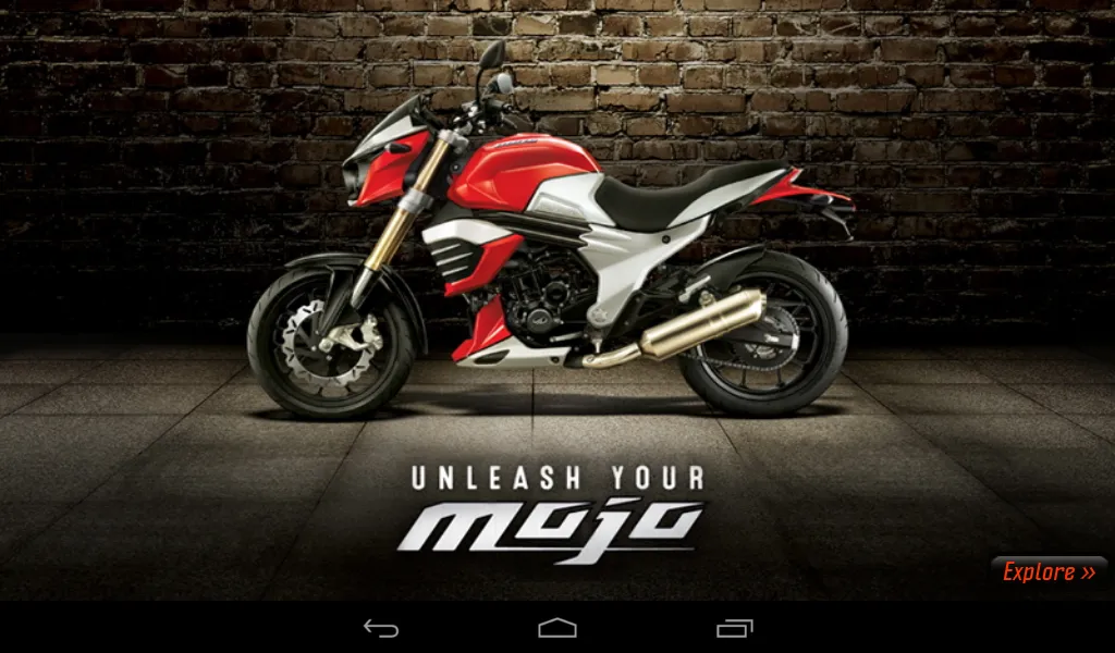 Mahindra Mojo Customisation | Indus Appstore | Screenshot