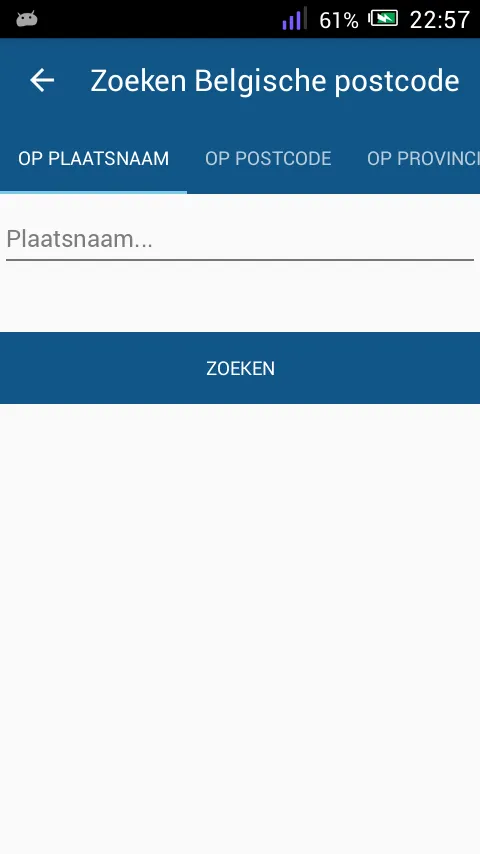 Postcode Belgische | Indus Appstore | Screenshot