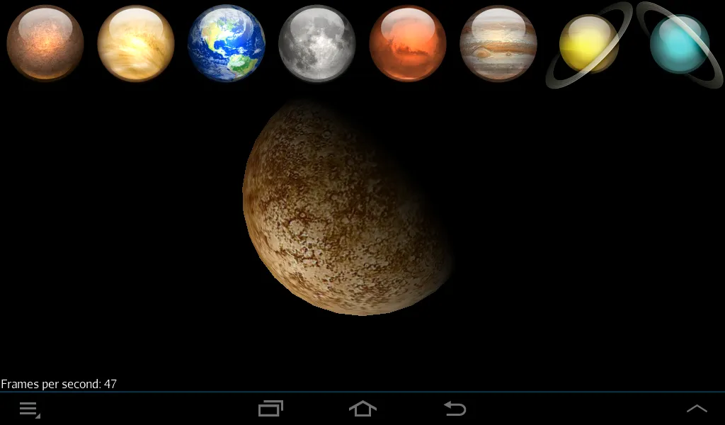 System Solar Planets | Indus Appstore | Screenshot