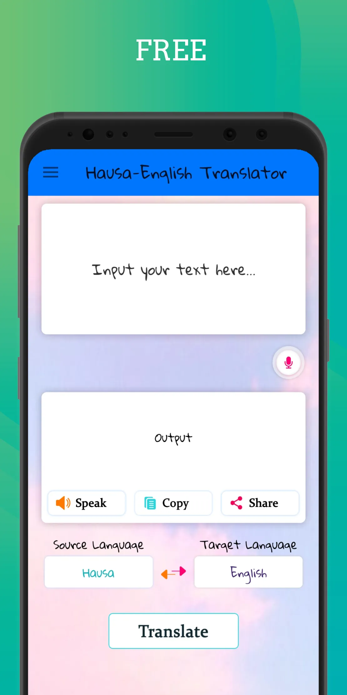 Hausa - English Translator | Indus Appstore | Screenshot