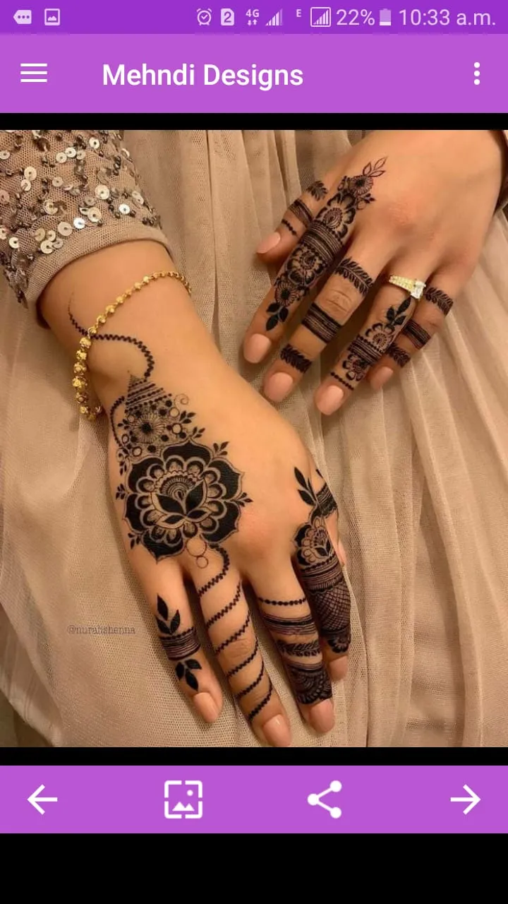 Mehndi Designs Offline | Indus Appstore | Screenshot