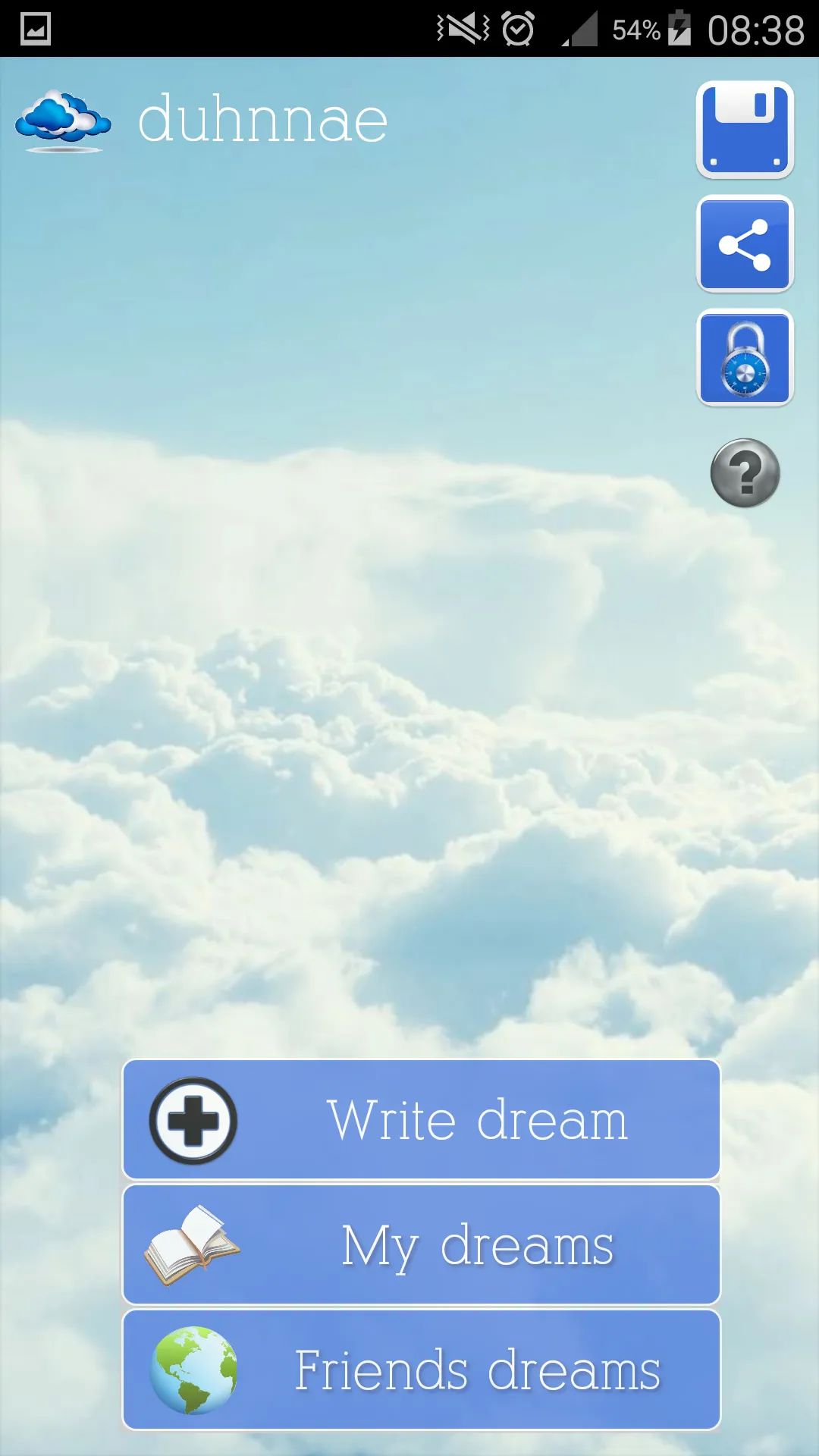 Dream journal | Indus Appstore | Screenshot