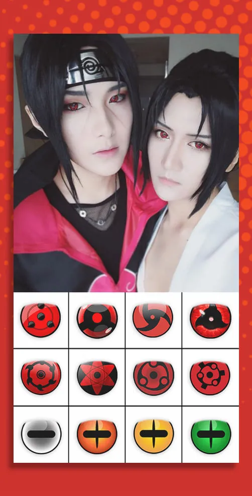 Sharingan Eyes Camera Anime | Indus Appstore | Screenshot