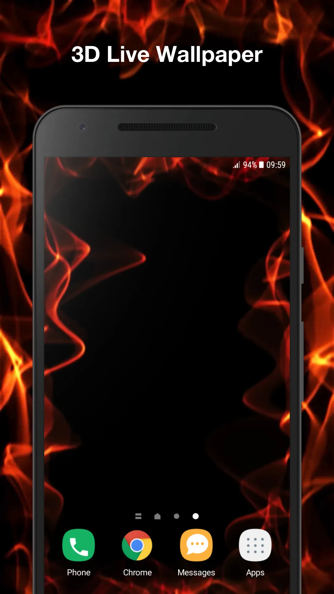 Fire Frame Live Wallpaper | Indus Appstore | Screenshot