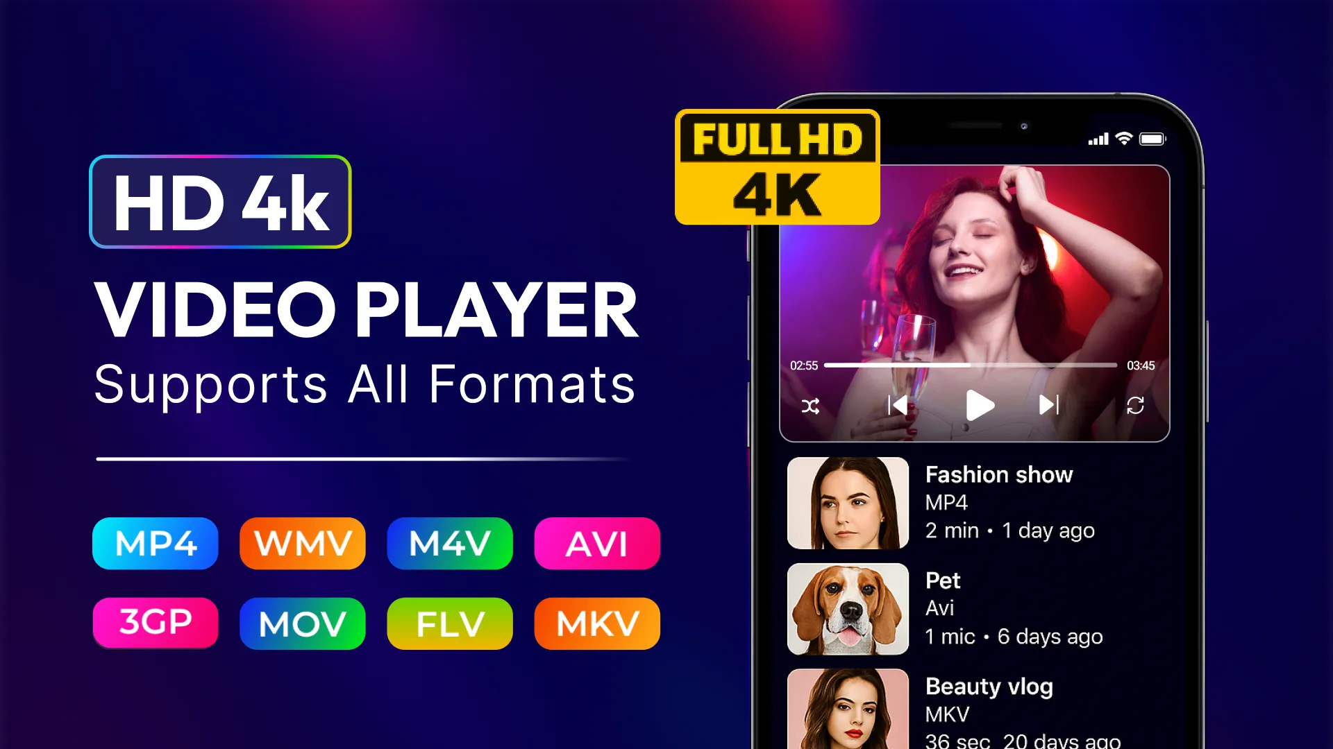 HD Video & Music Player | Indus Appstore | Screenshot