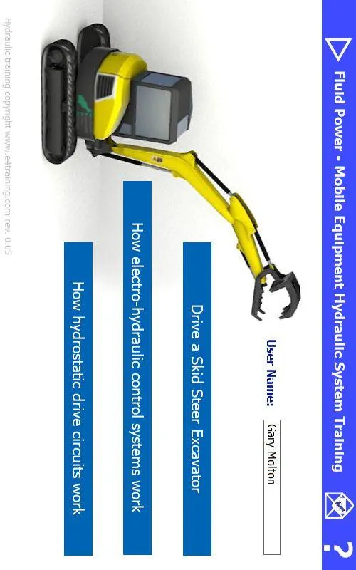 Hydraulic excavator training | Indus Appstore | Screenshot