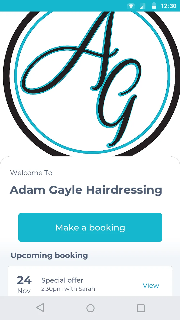 Adam Gayle Hairdressing | Indus Appstore | Screenshot