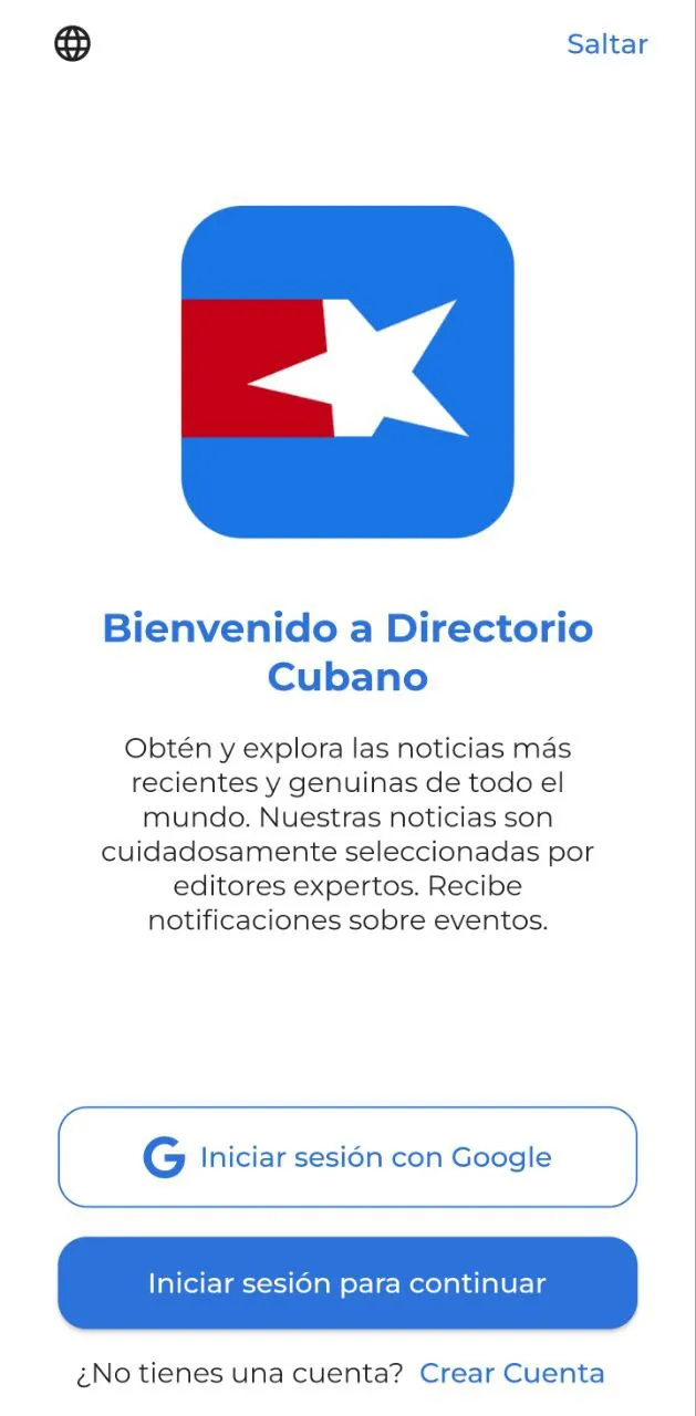 Directorio Cubano Noticias | Indus Appstore | Screenshot