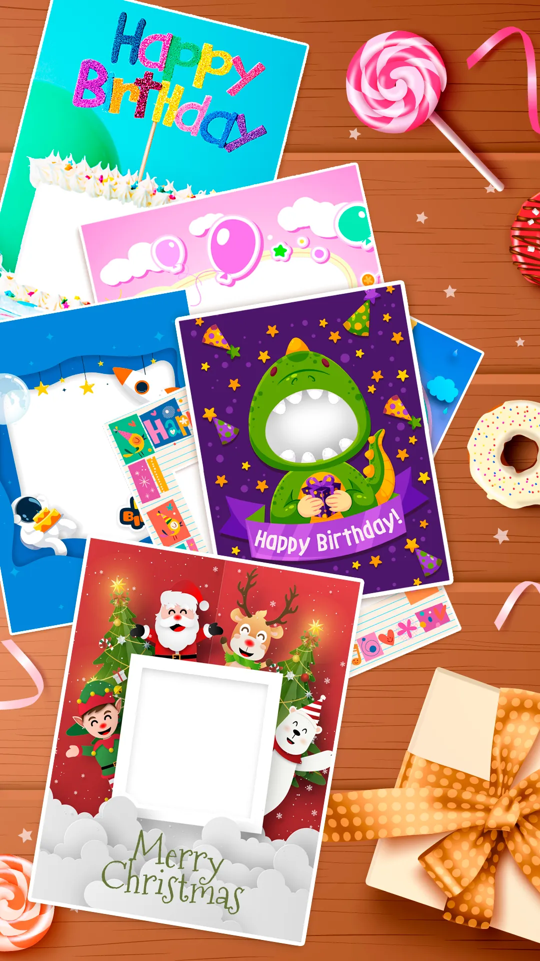 Birthday cards - Photo frames | Indus Appstore | Screenshot