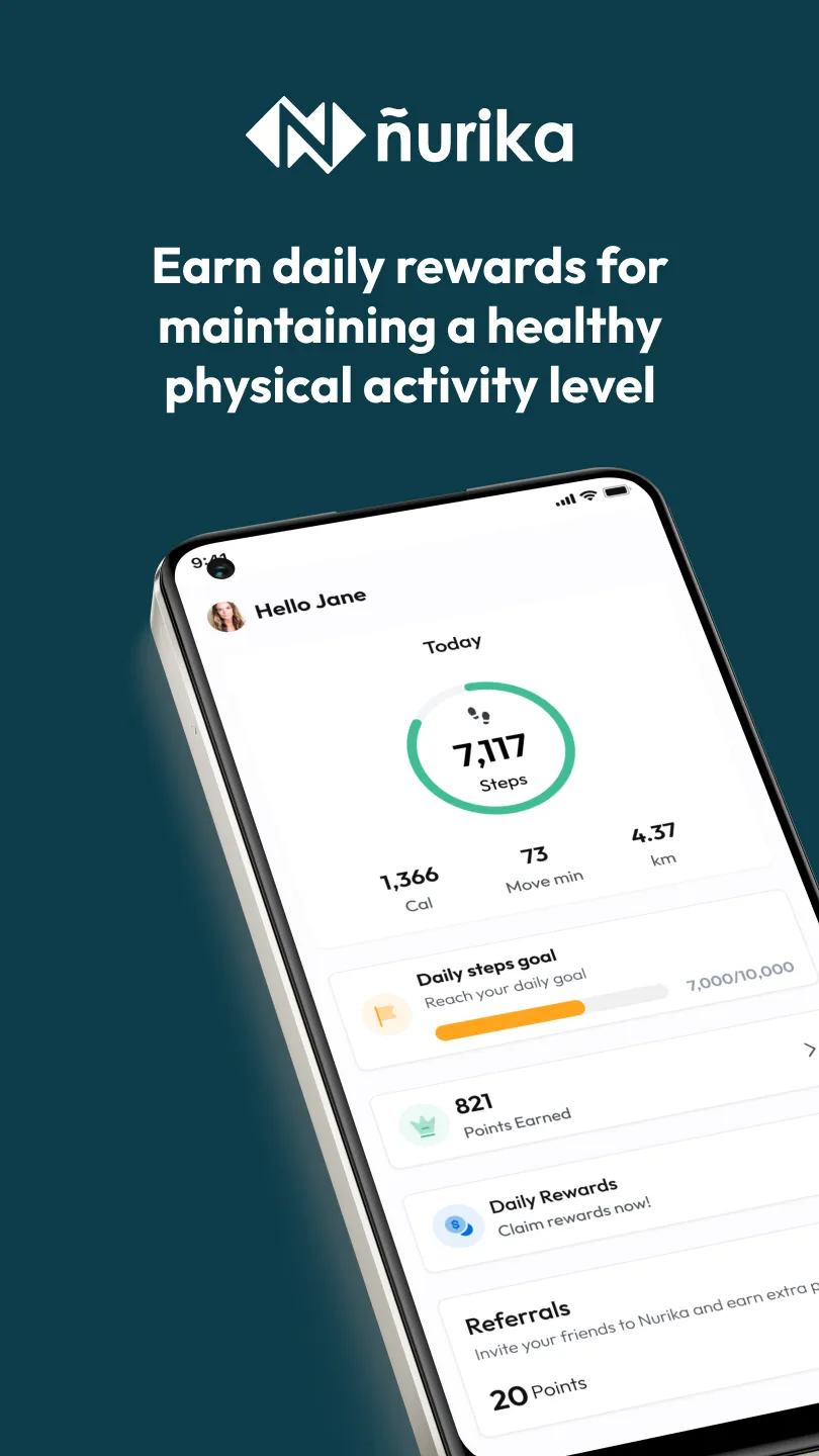 Nurika: Exercise & Get Rewards | Indus Appstore | Screenshot