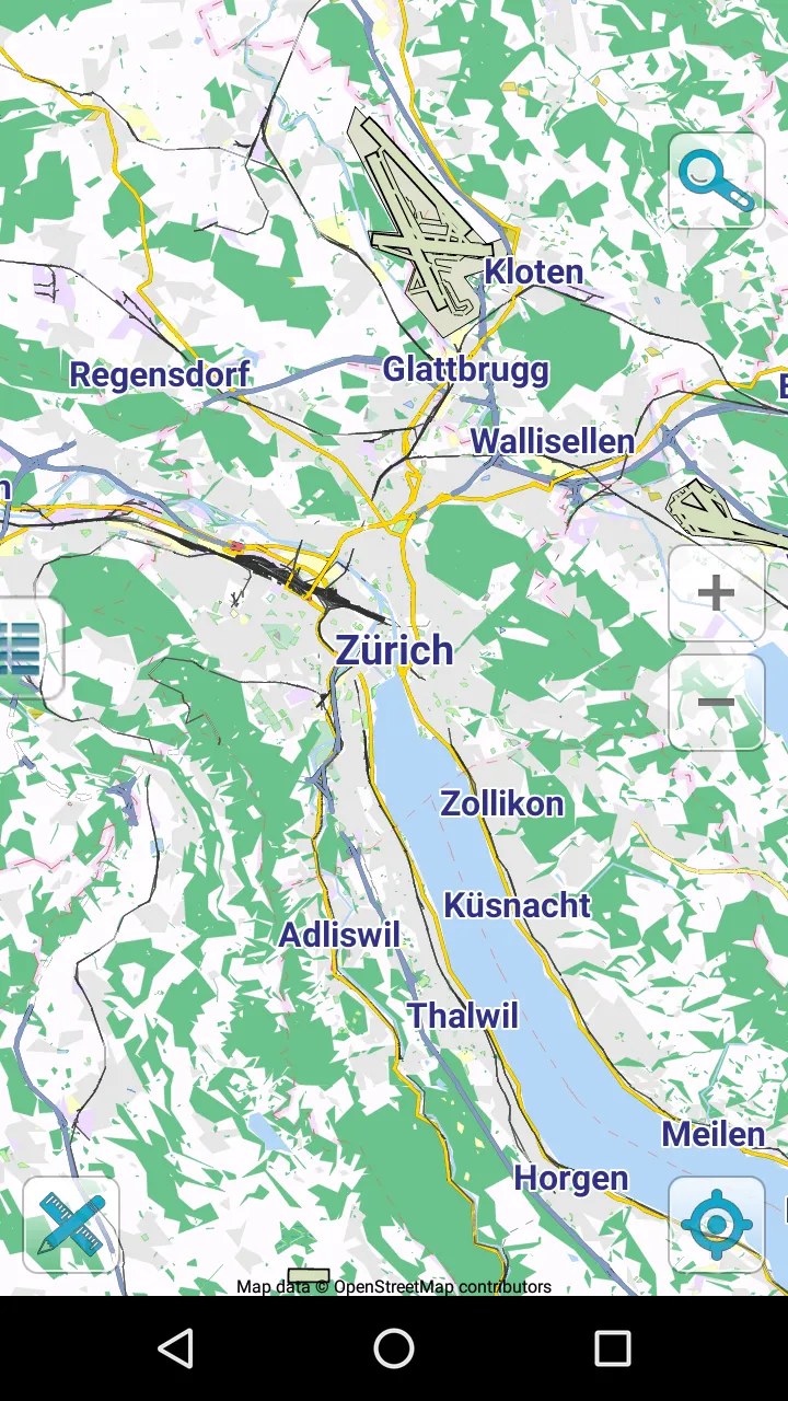 Map of Zurich offline | Indus Appstore | Screenshot