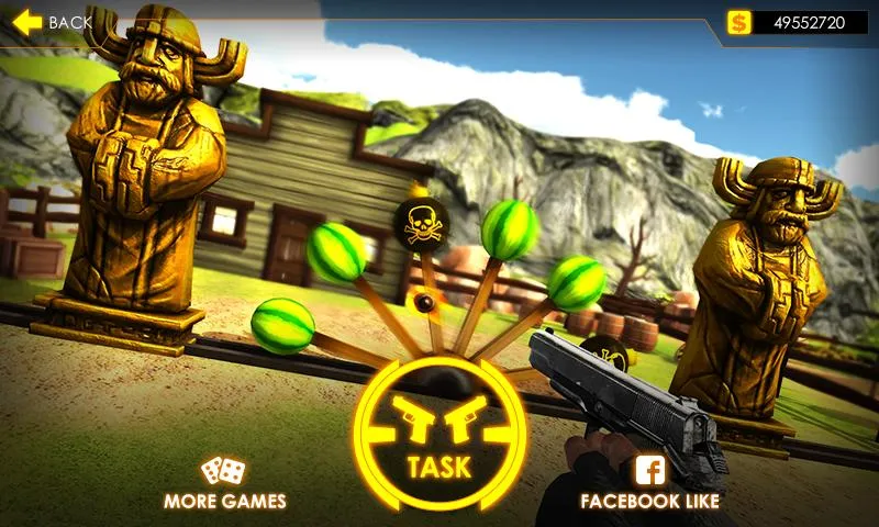 Watermelon shooting game 3D | Indus Appstore | Screenshot