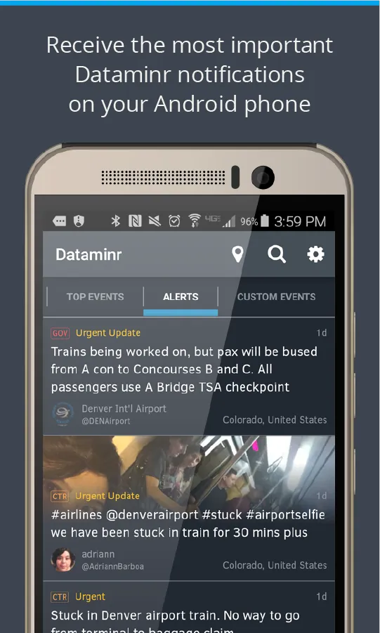 Dataminr | Indus Appstore | Screenshot