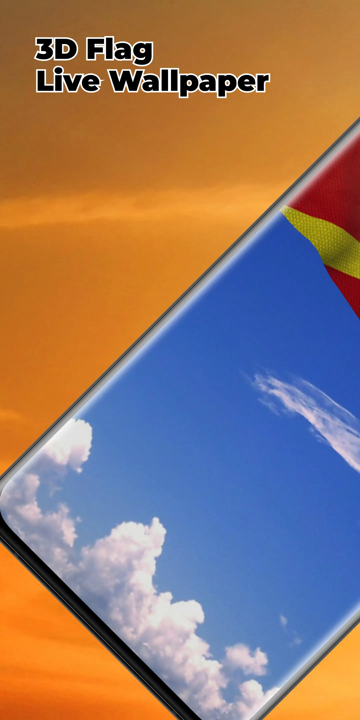 Macedonia Flag Live Wallpaper | Indus Appstore | Screenshot