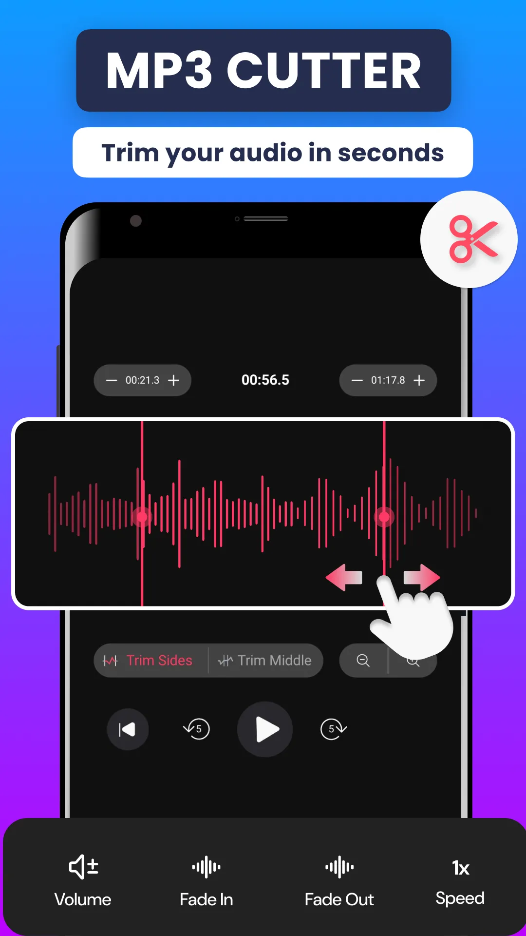 MP3 Cutter & Audio Editor | Indus Appstore | Screenshot