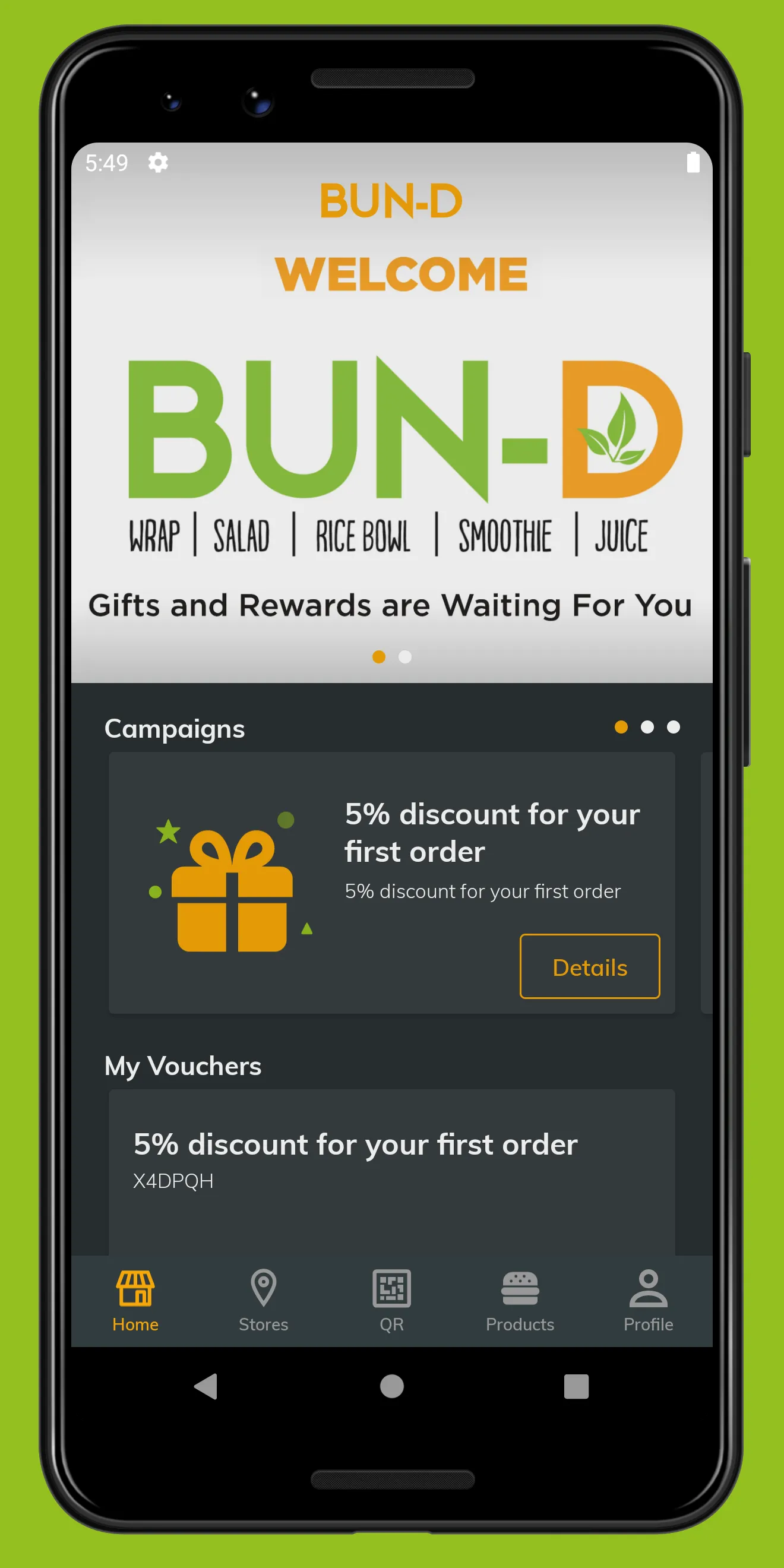 BUN-D Food | Indus Appstore | Screenshot