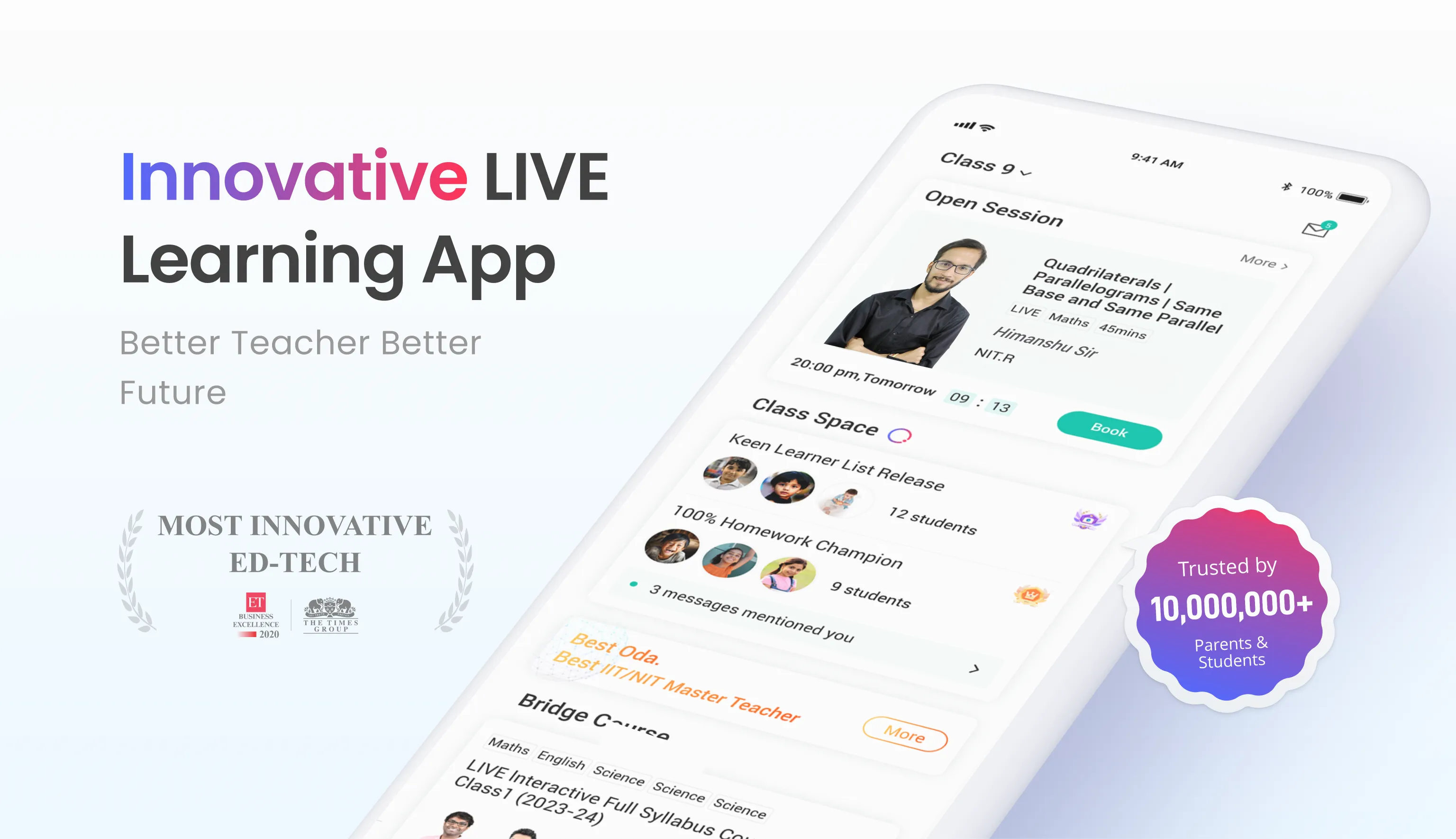 Oda Class: LIVE Learning App | Indus Appstore | Screenshot