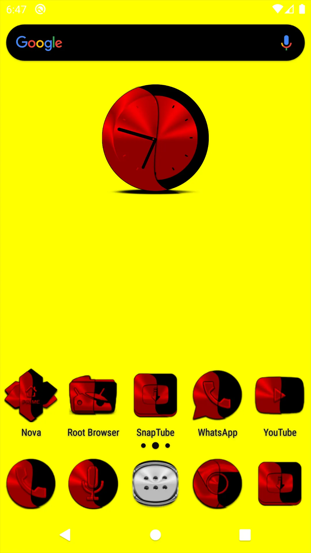 Wicked Red Icon Pack | Indus Appstore | Screenshot